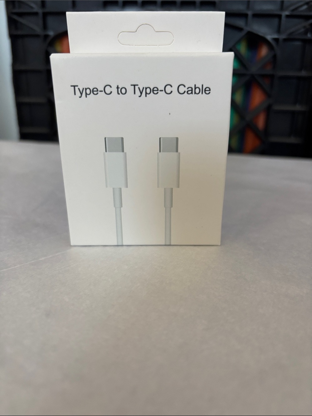 Type-C to Type-C Cable - White